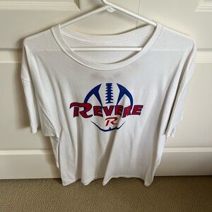 Revere football tshirt size XL
